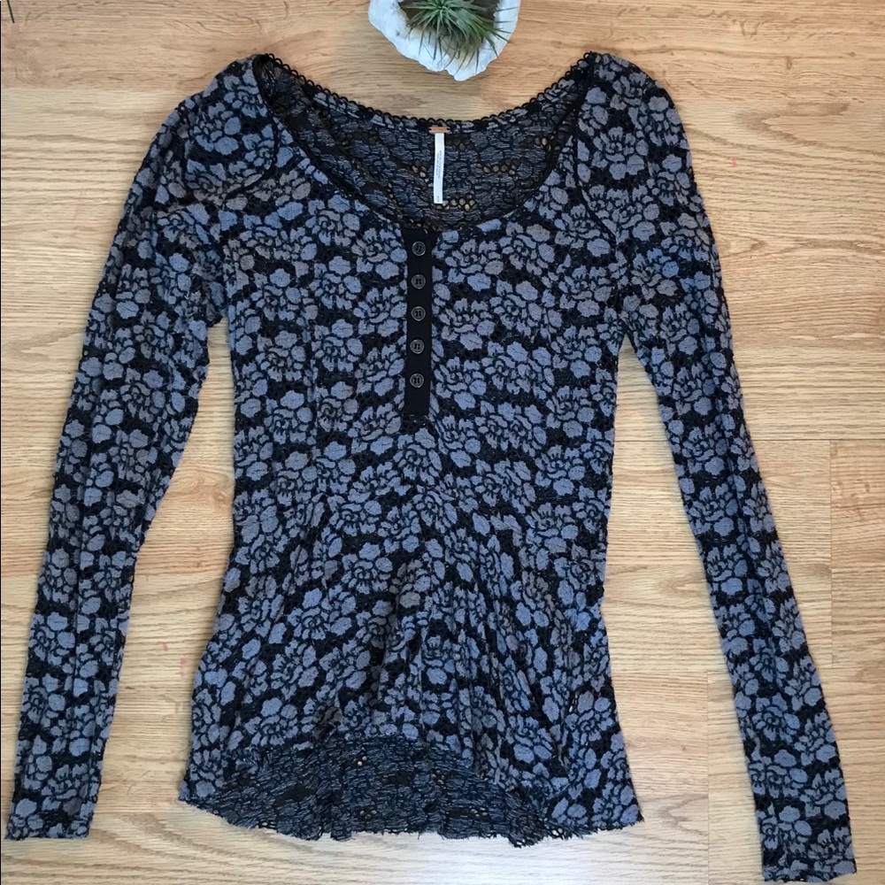 🦄 Free People Lace Peplum Sz. Small 🦄